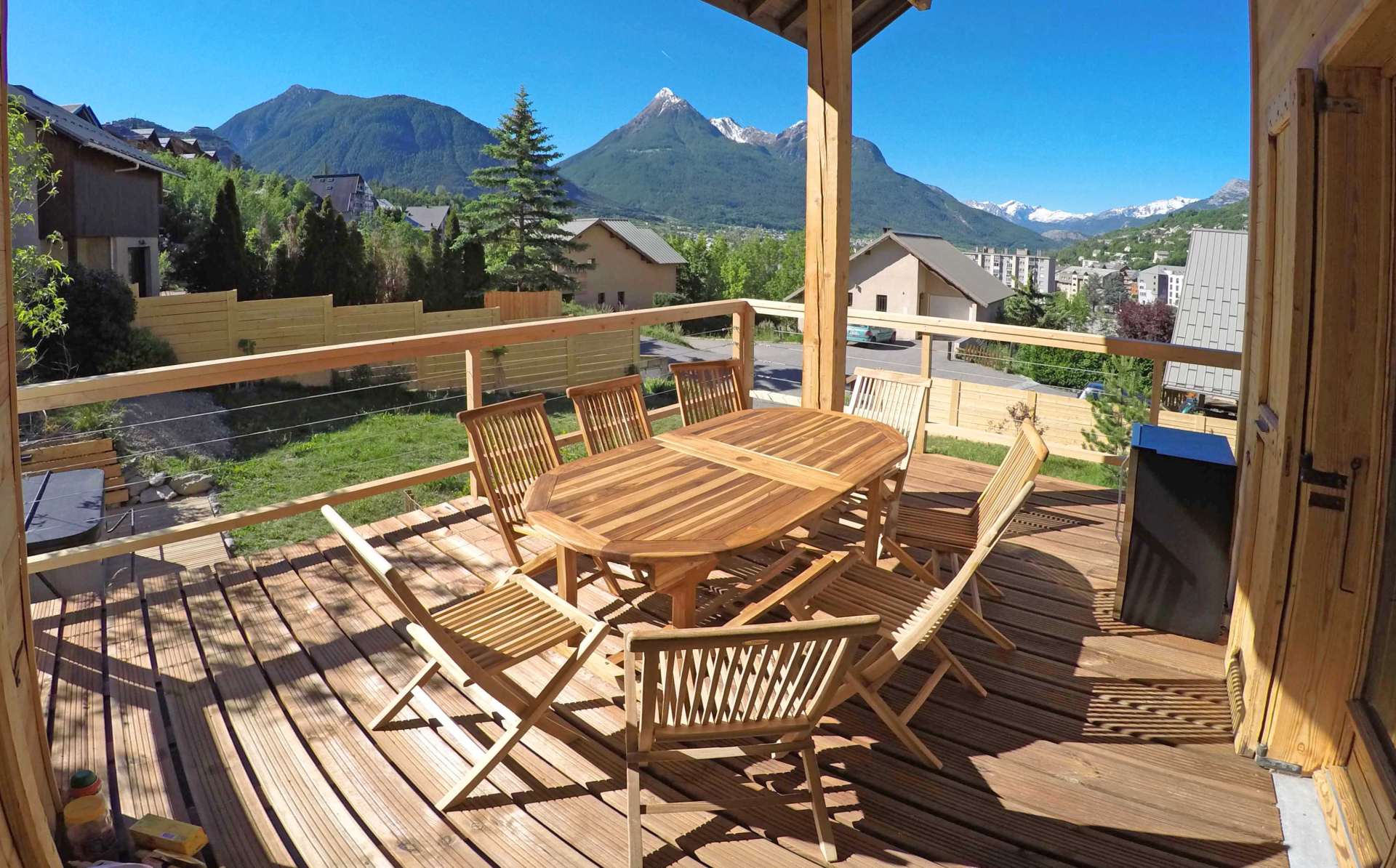 Balcon du chalet